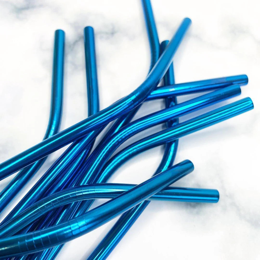 Eco-Friendly Reusable Straws - 2 Piece Ethical Earth Store