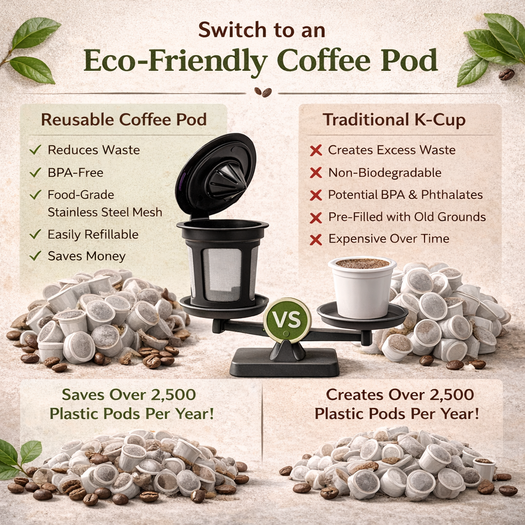 Reusable K Cup Coffee Pod