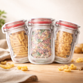 Reusable Mason Jar Food Storage Bags