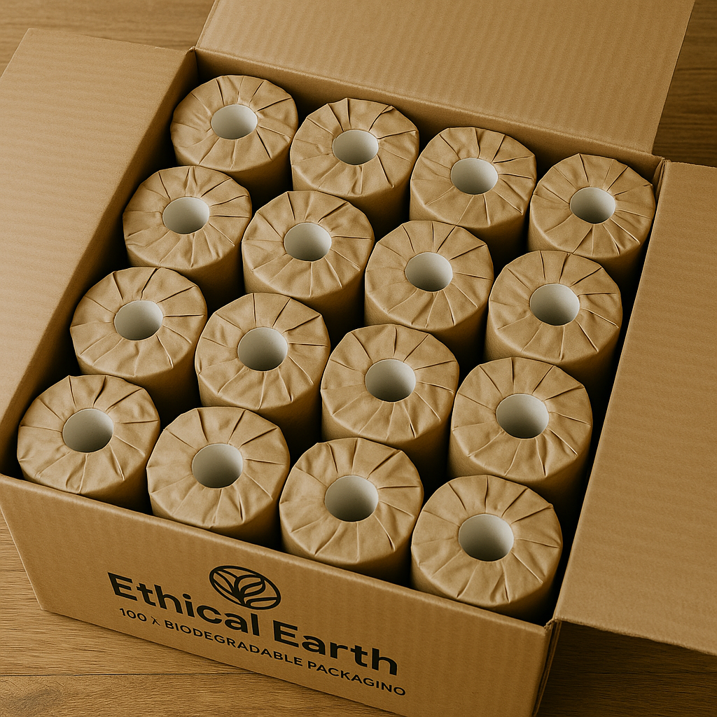 Bamboo Toilet Paper - 24 Rolls Ethical Earth Store