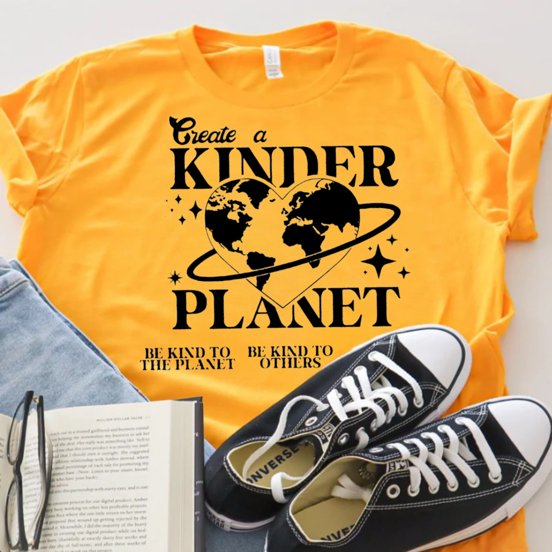 Kinder Planet T-Shirt Ethical Earth Store
