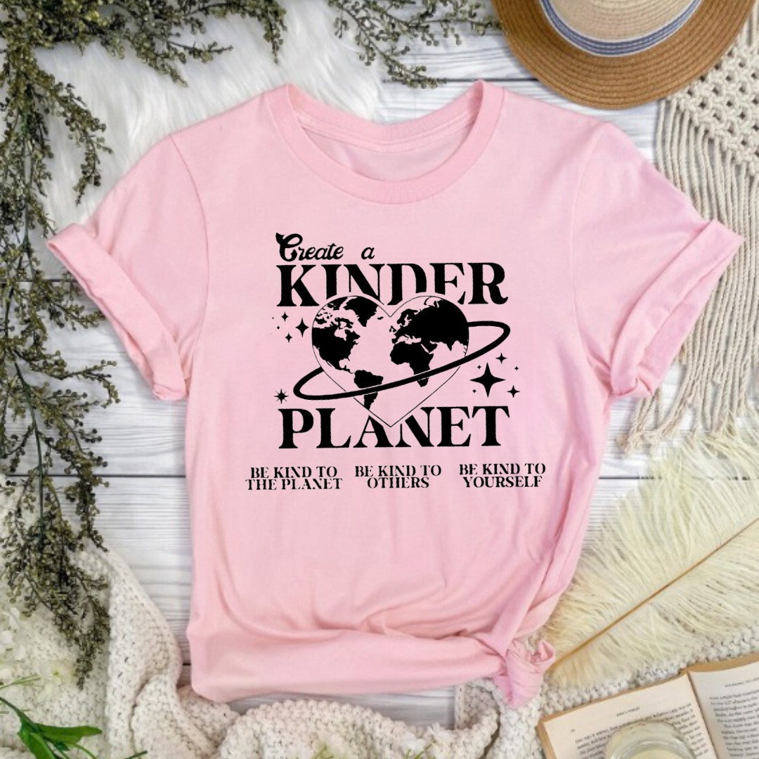 Kinder Planet T-Shirt Ethical Earth Store