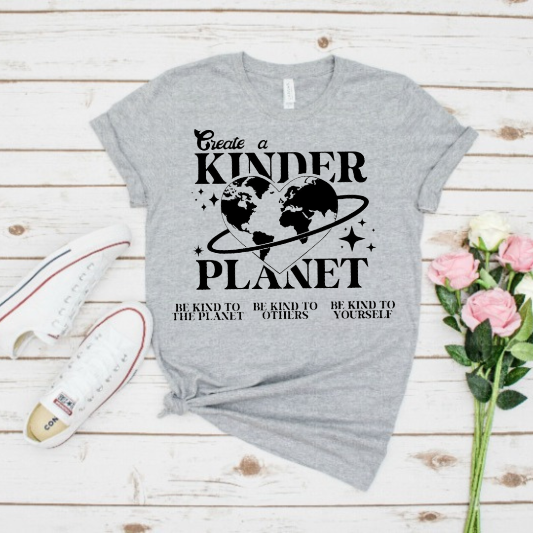 Kinder Planet T-Shirt Ethical Earth Store