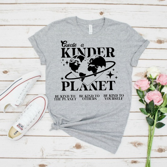 Kinder Planet T-Shirt Ethical Earth Store