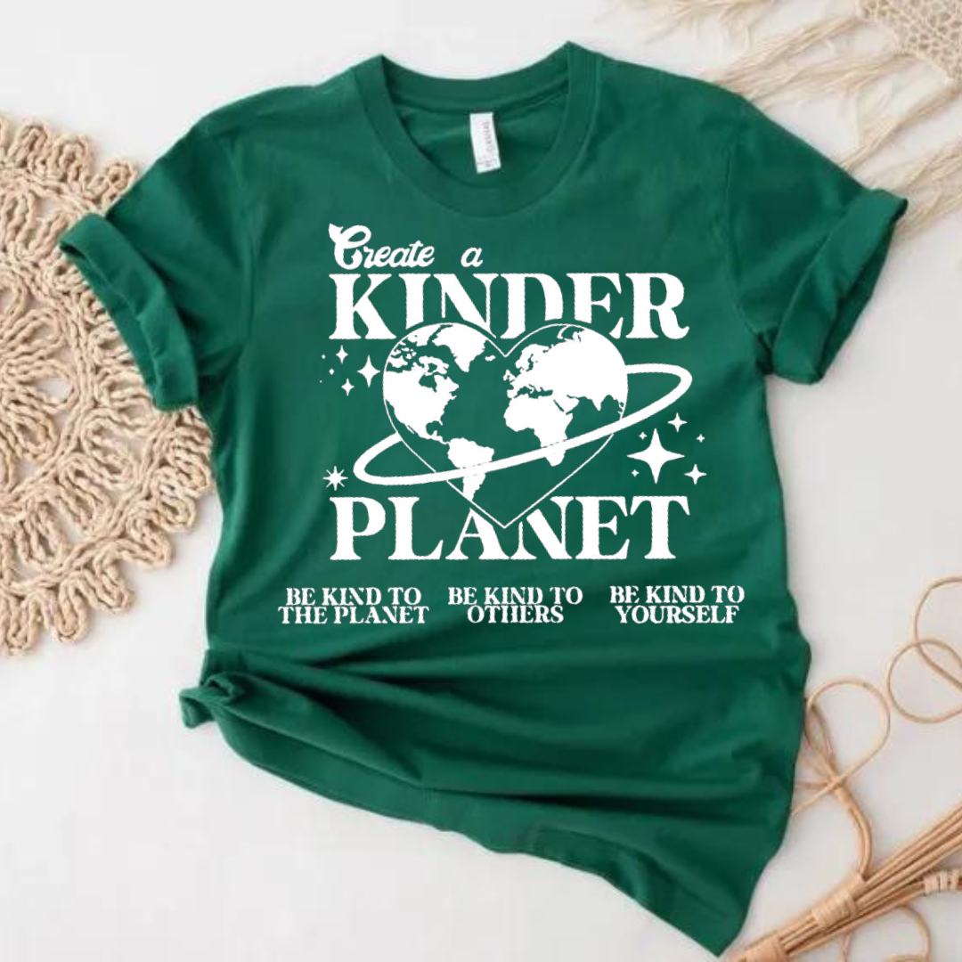 Kinder Planet T-Shirt Ethical Earth Store