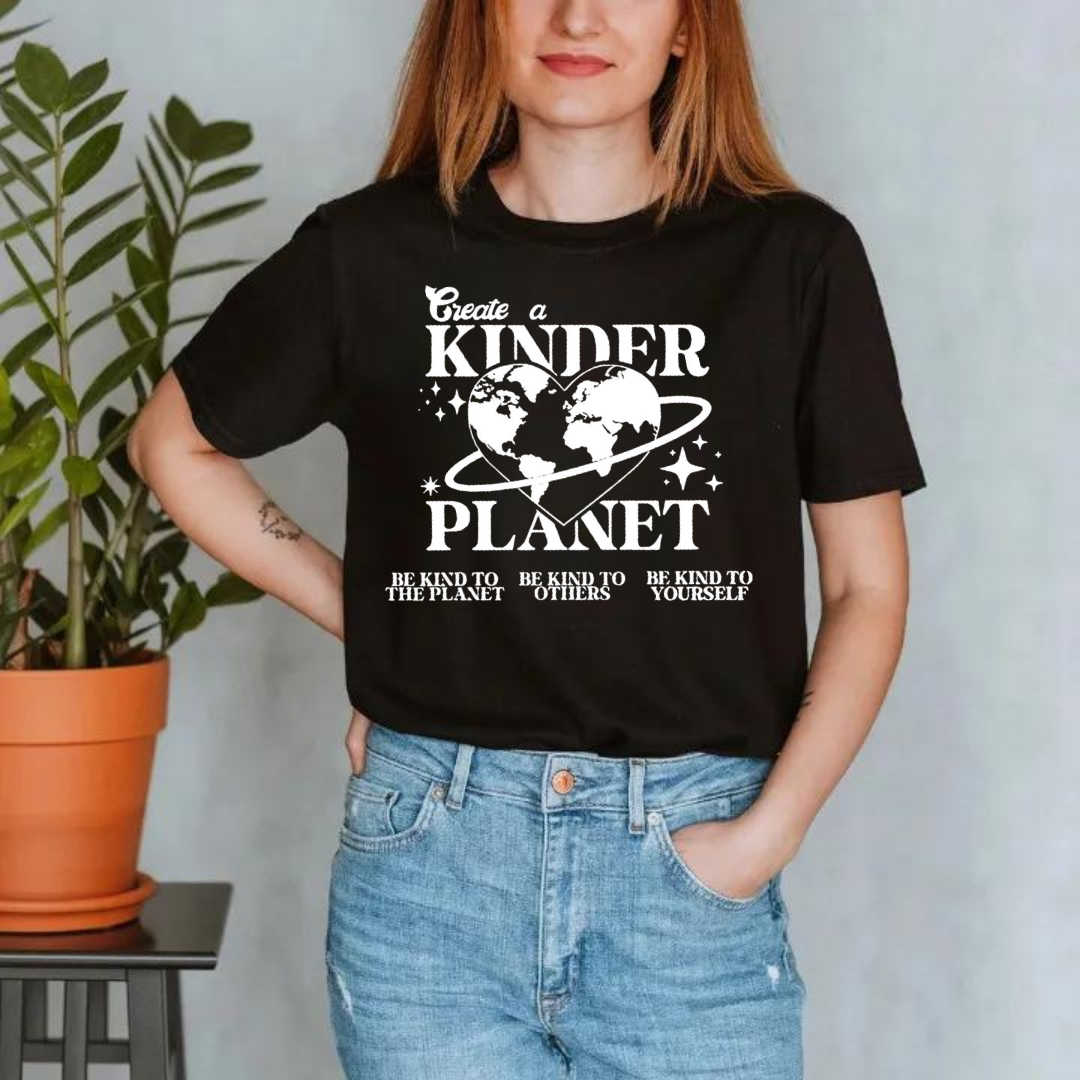 Kinder Planet T-Shirt Ethical Earth Store