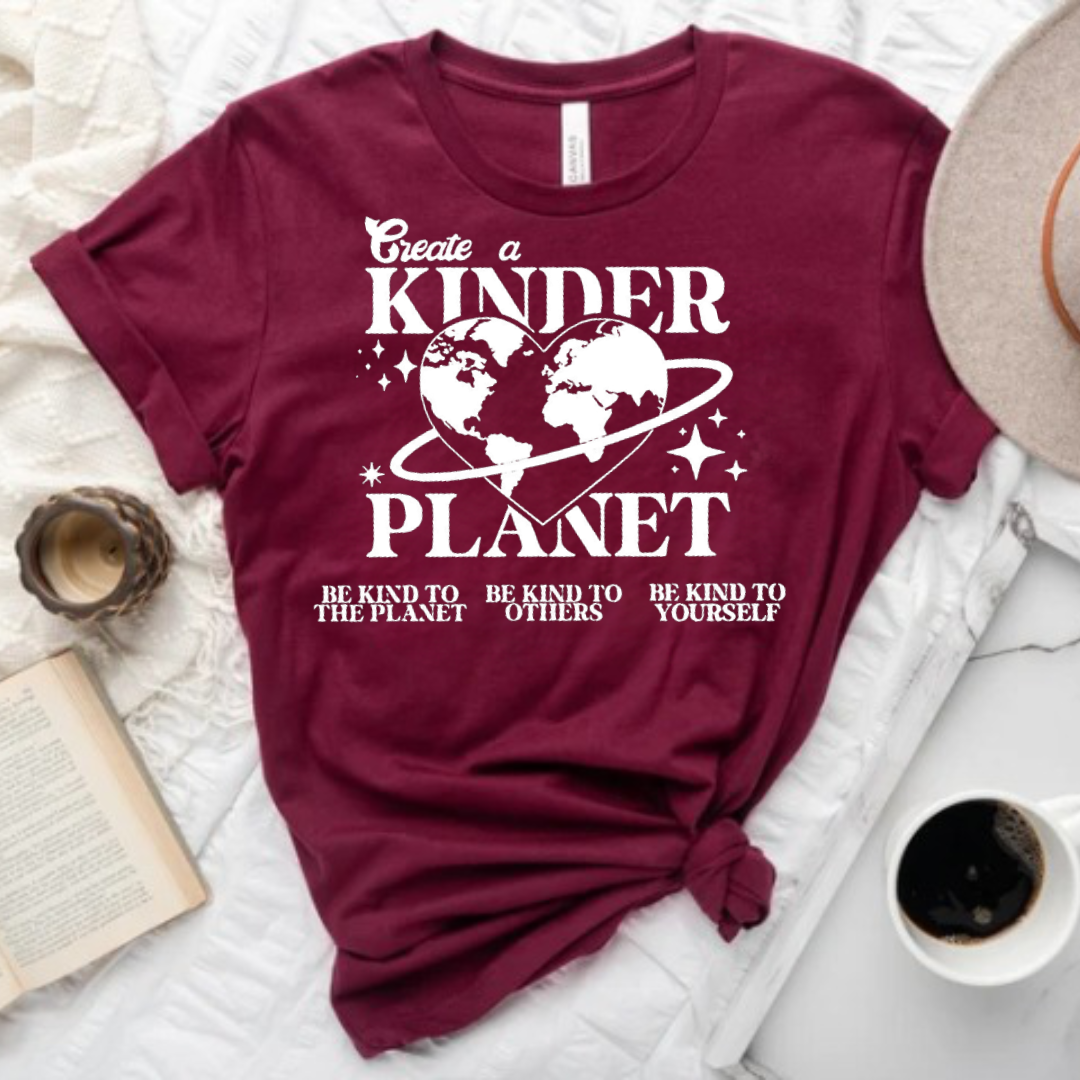 Kinder Planet T-Shirt Ethical Earth Store