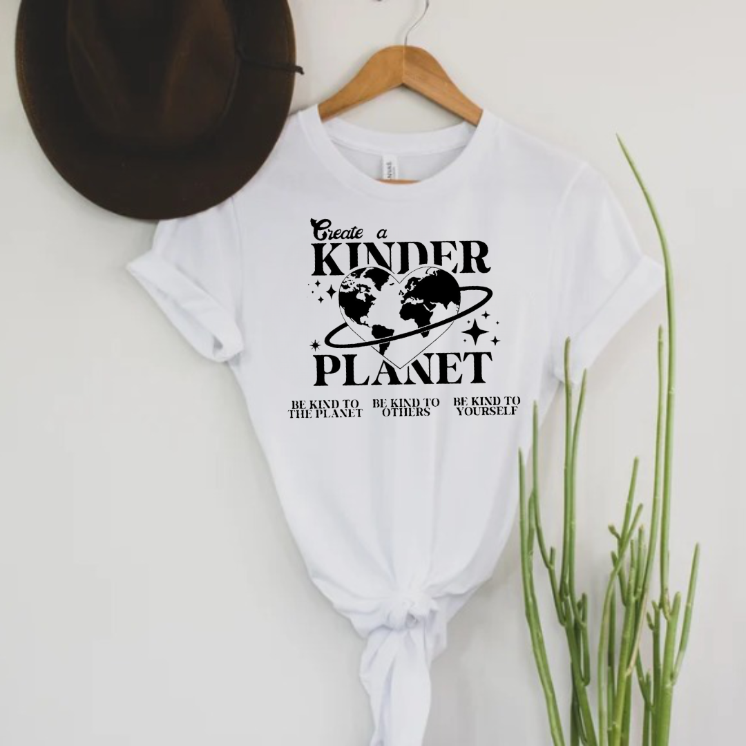 Kinder Planet T-Shirt Ethical Earth Store
