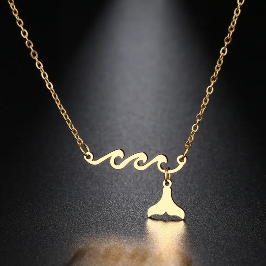 Whale Ocean Necklace