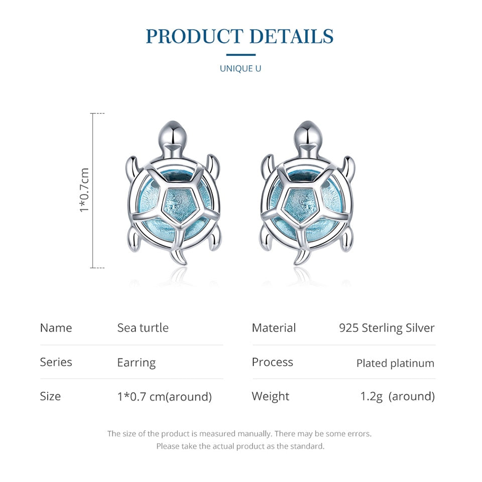 Sea Turtle Earrings Ethical Earth Store