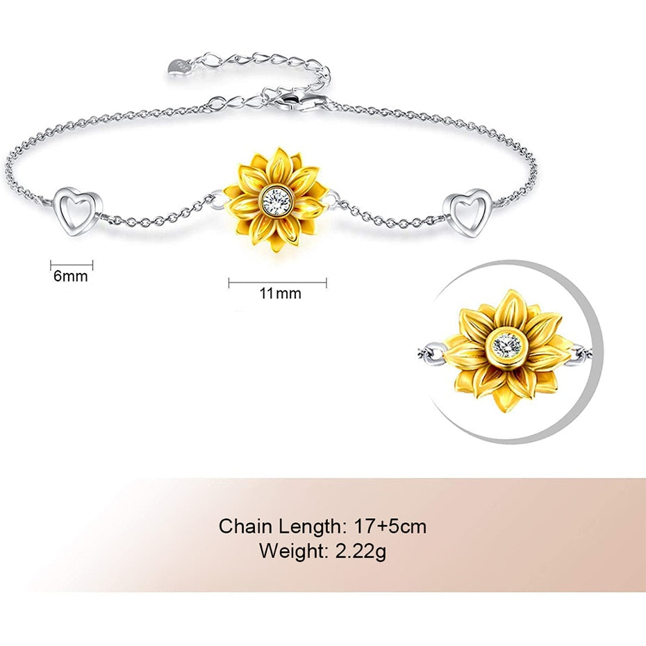 Sunflower Bracelet Ethical Earth Store