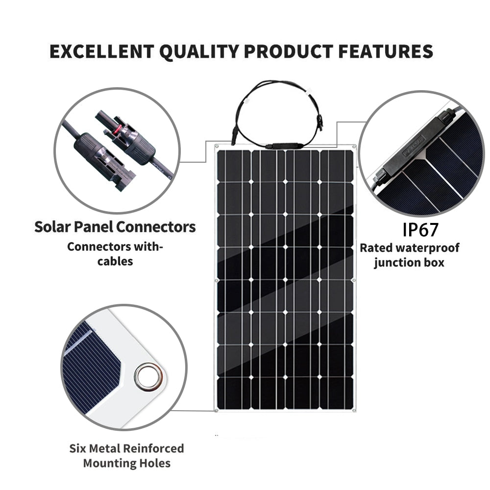 Flexible Solar Panel Kit Ethical Earth Store