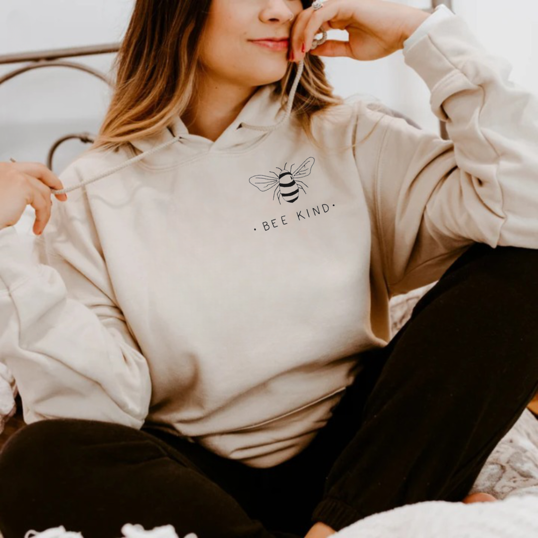 Bee Kind Hoodie Ethical Earth Store