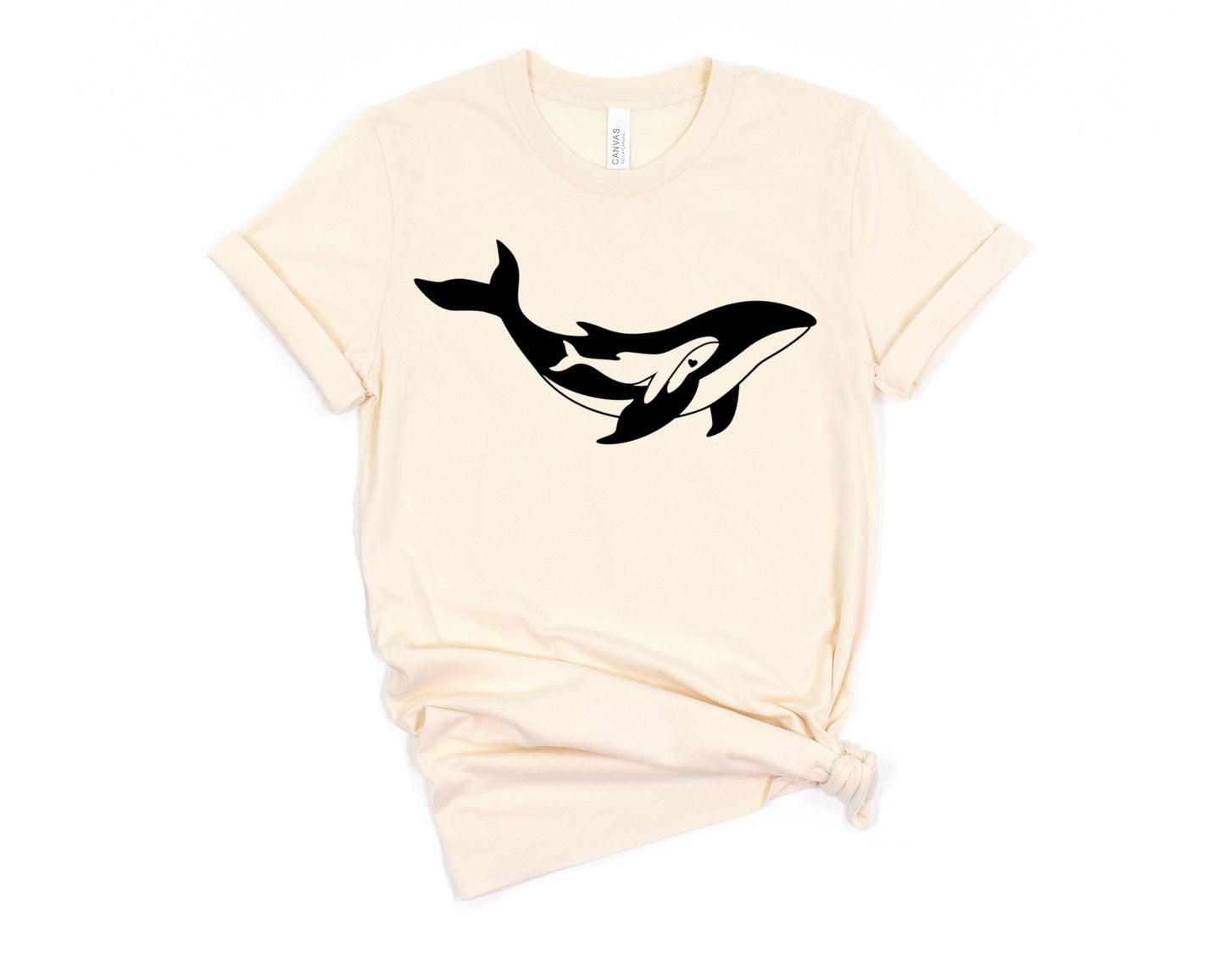 Whale Calf T-Shirt Ethical Earth Store