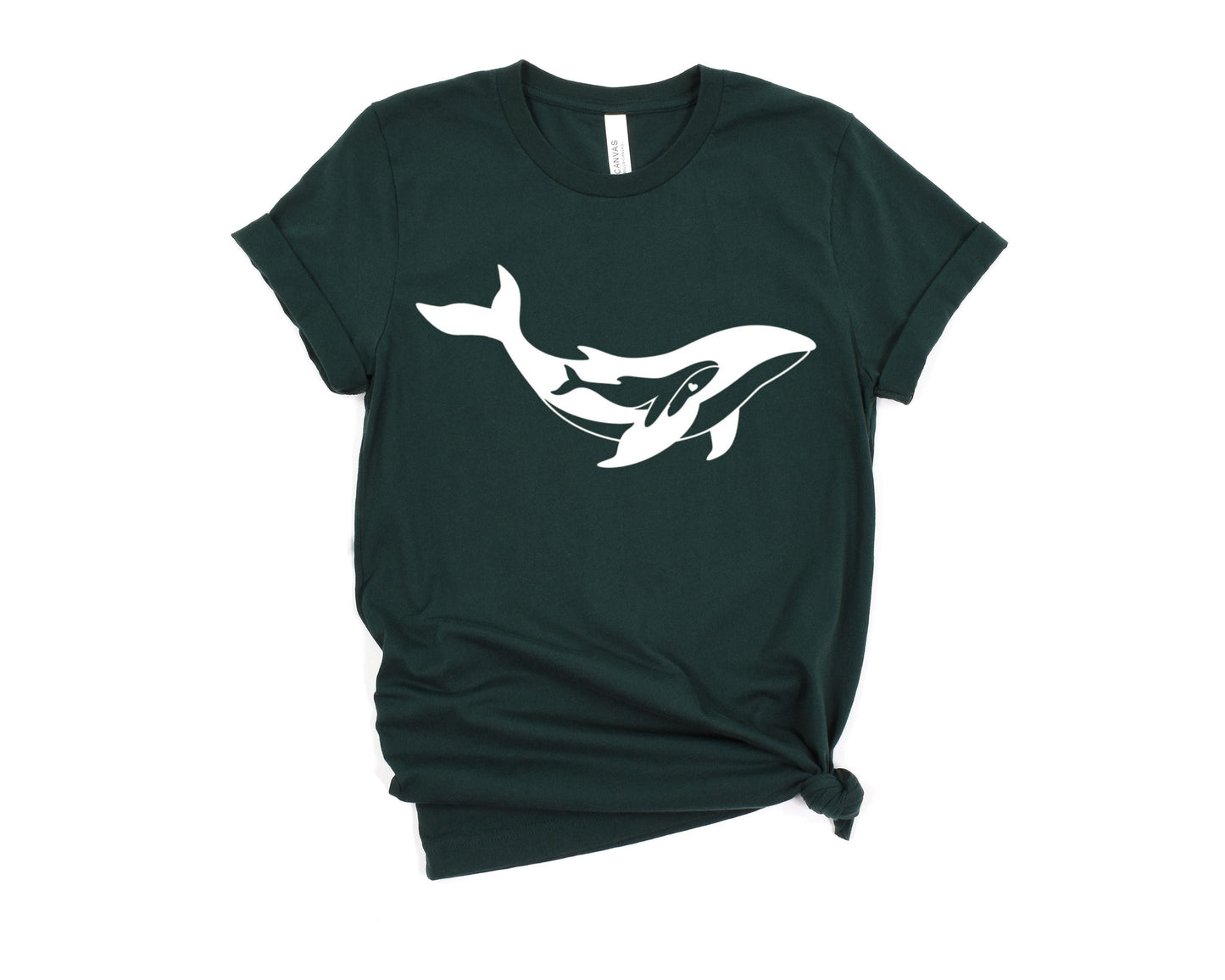 Whale Calf T-Shirt Ethical Earth Store