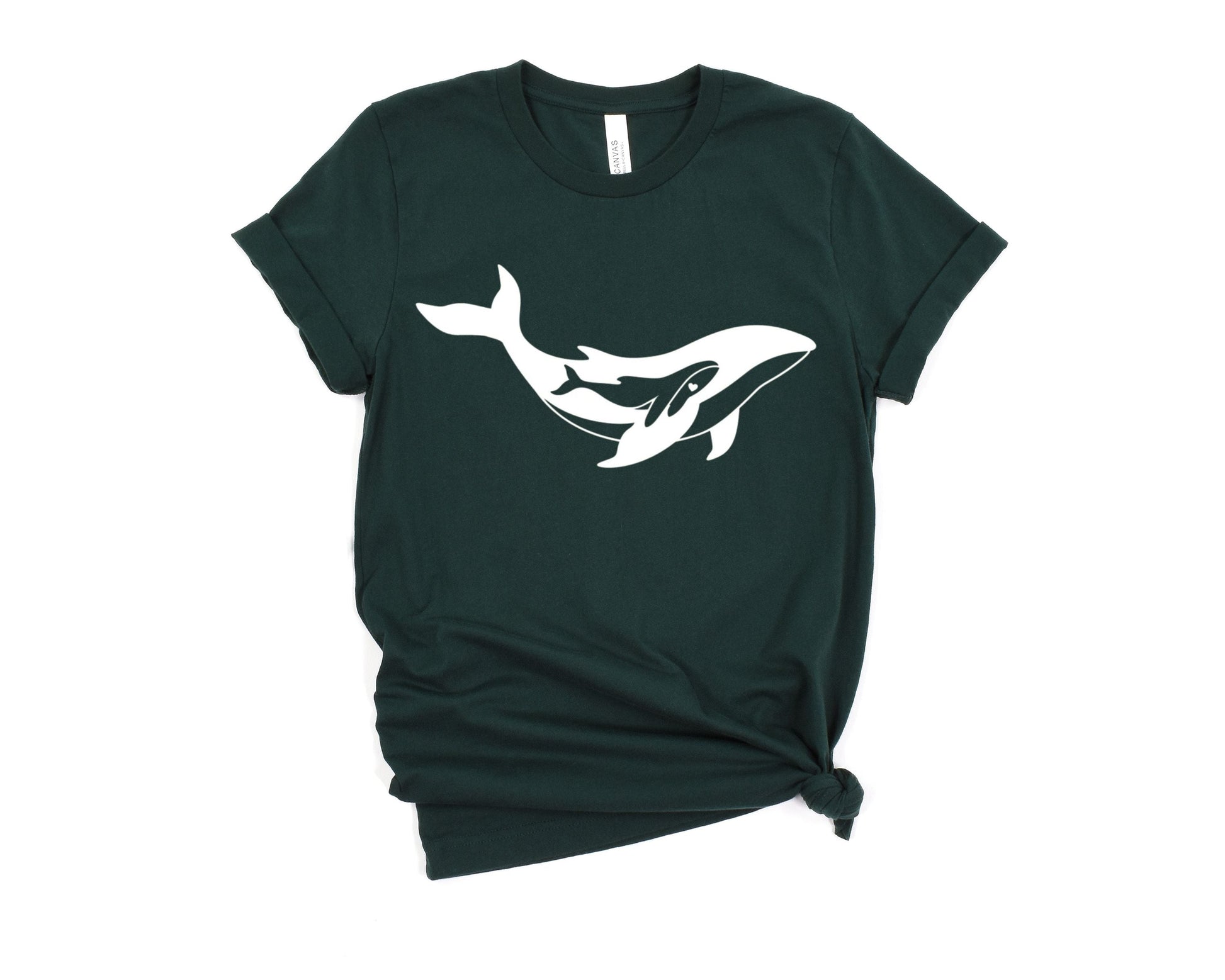Whale Calf T-Shirt Ethical Earth Store