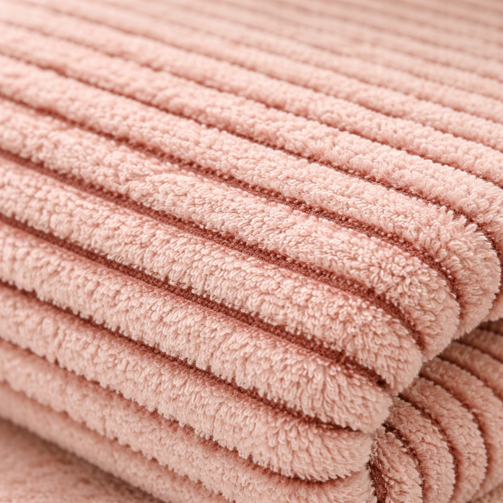 Striped Bamboo Bath Towel Ethical Earth Store