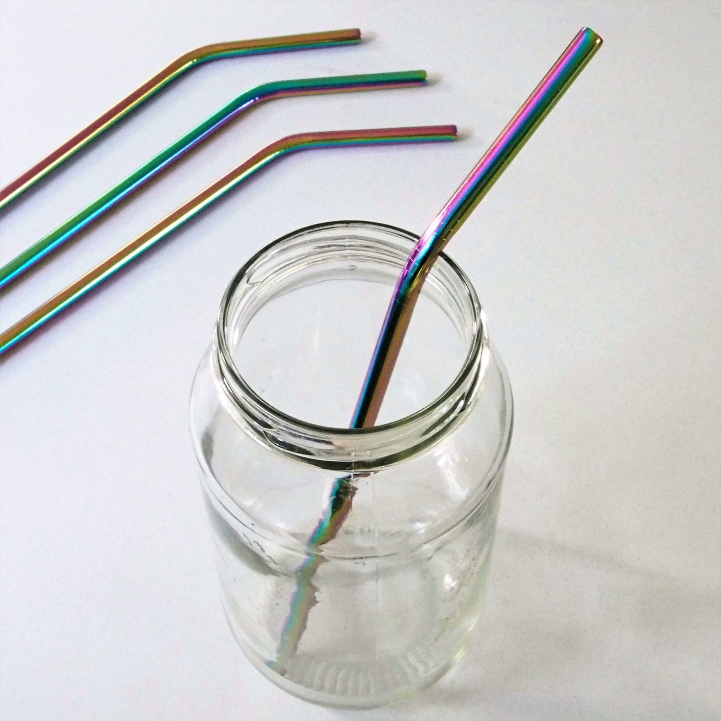 Eco-Friendly Reusable Straws - 2 Piece Ethical Earth Store