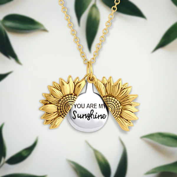 You Are My Sunshine Necklace Ethical Earth Store