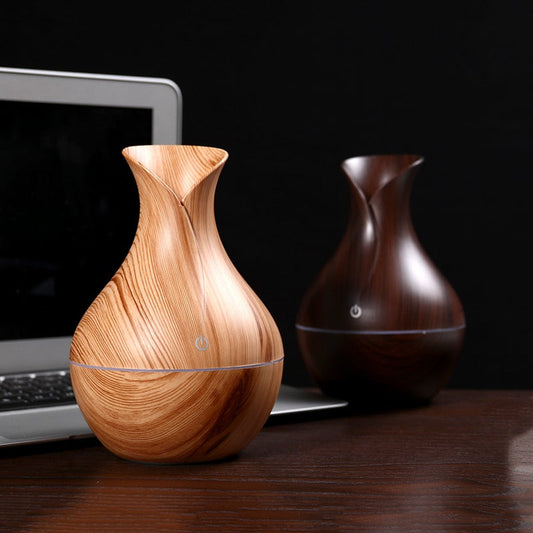 Wood Color Changing Oil Diffuser Ethical Earth Store
