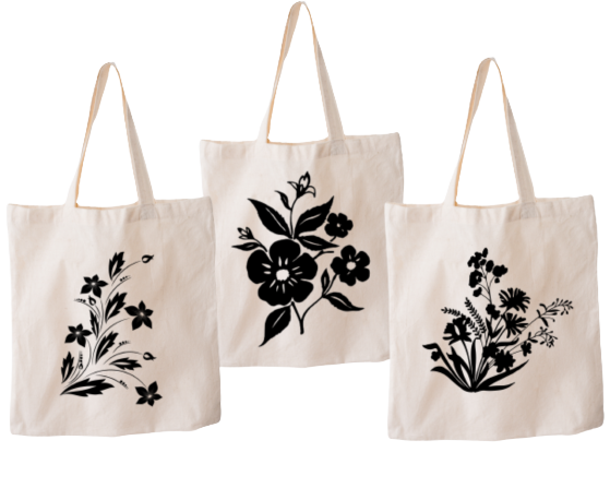 Floral Reusable Bag Ethical Earth Store