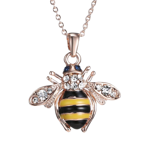 Bee Pendant Necklace Ethical Earth Store