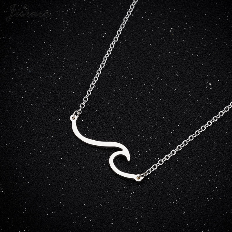 Ocean Wave Necklace Ethical Earth Store