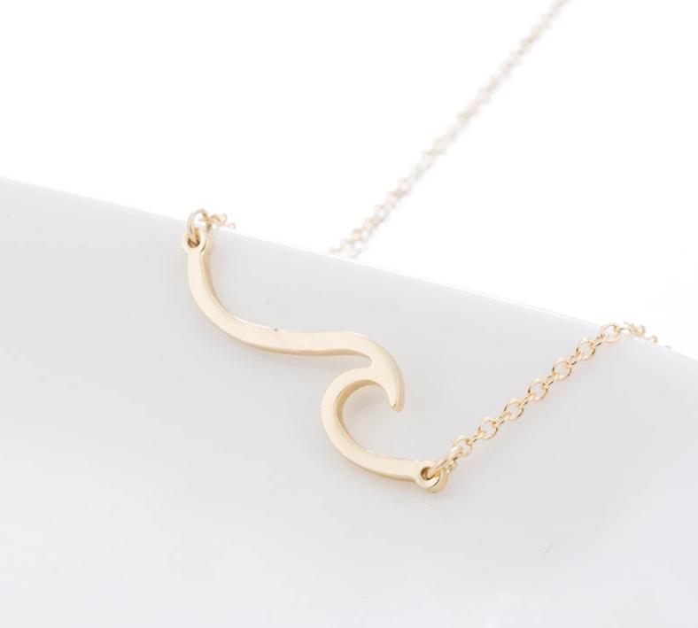Ocean Wave Necklace Ethical Earth Store