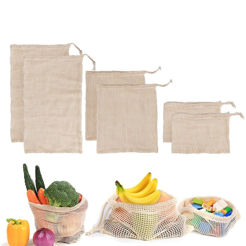 Reusable Organic Cotton Produce Bags Ethical Earth Store
