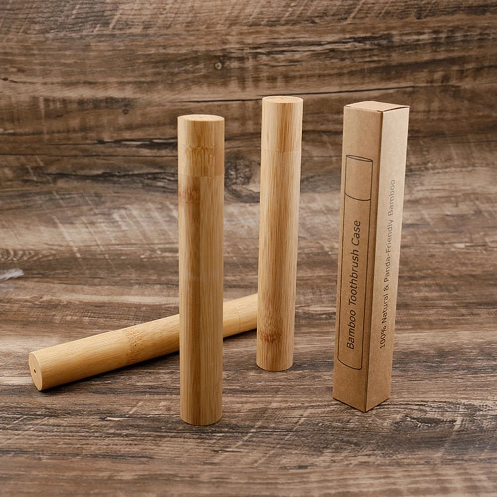 Natural Bamboo Toothbrush Case Ethical Earth Store