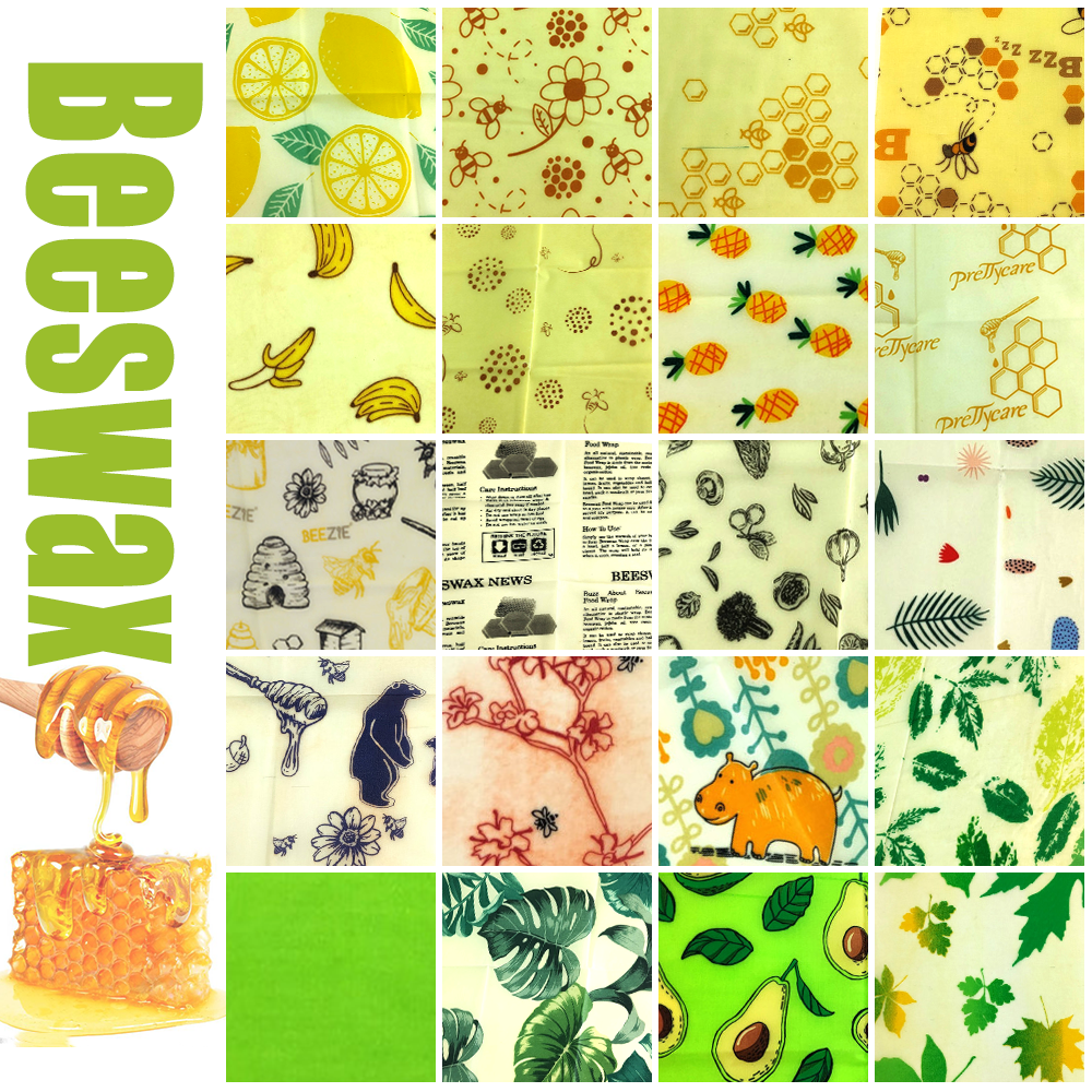 Reusable Beeswax Food Wrap Ethical Earth Store
