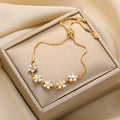 Flower Charm Bracelet