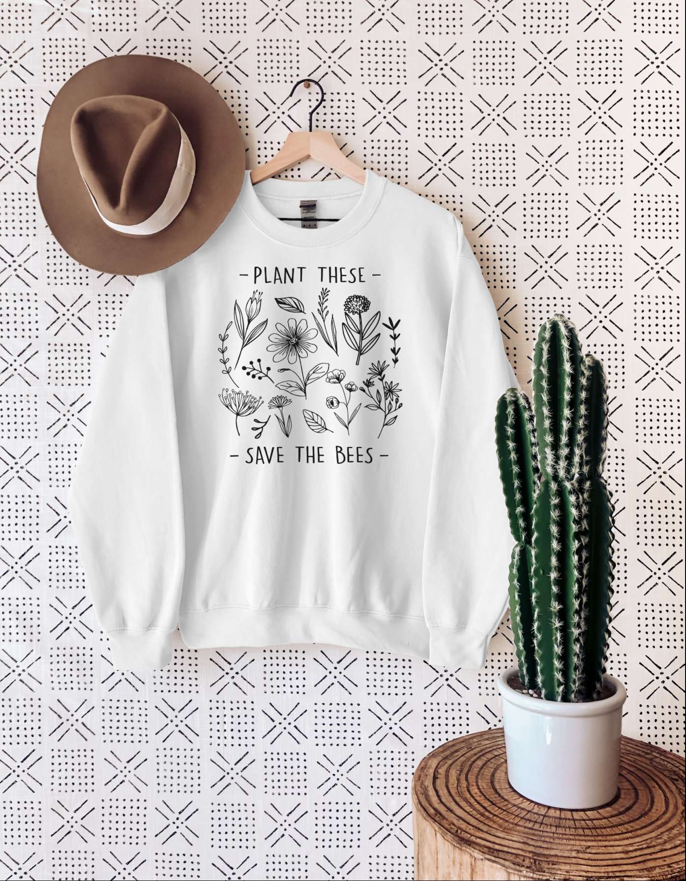 Plant These, Save The Bees Sweatshirt