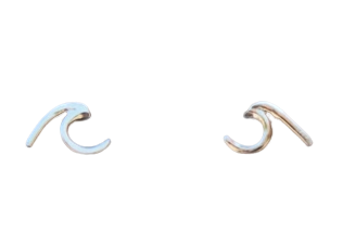 Ocean Wave Earrings Ethical Earth Store