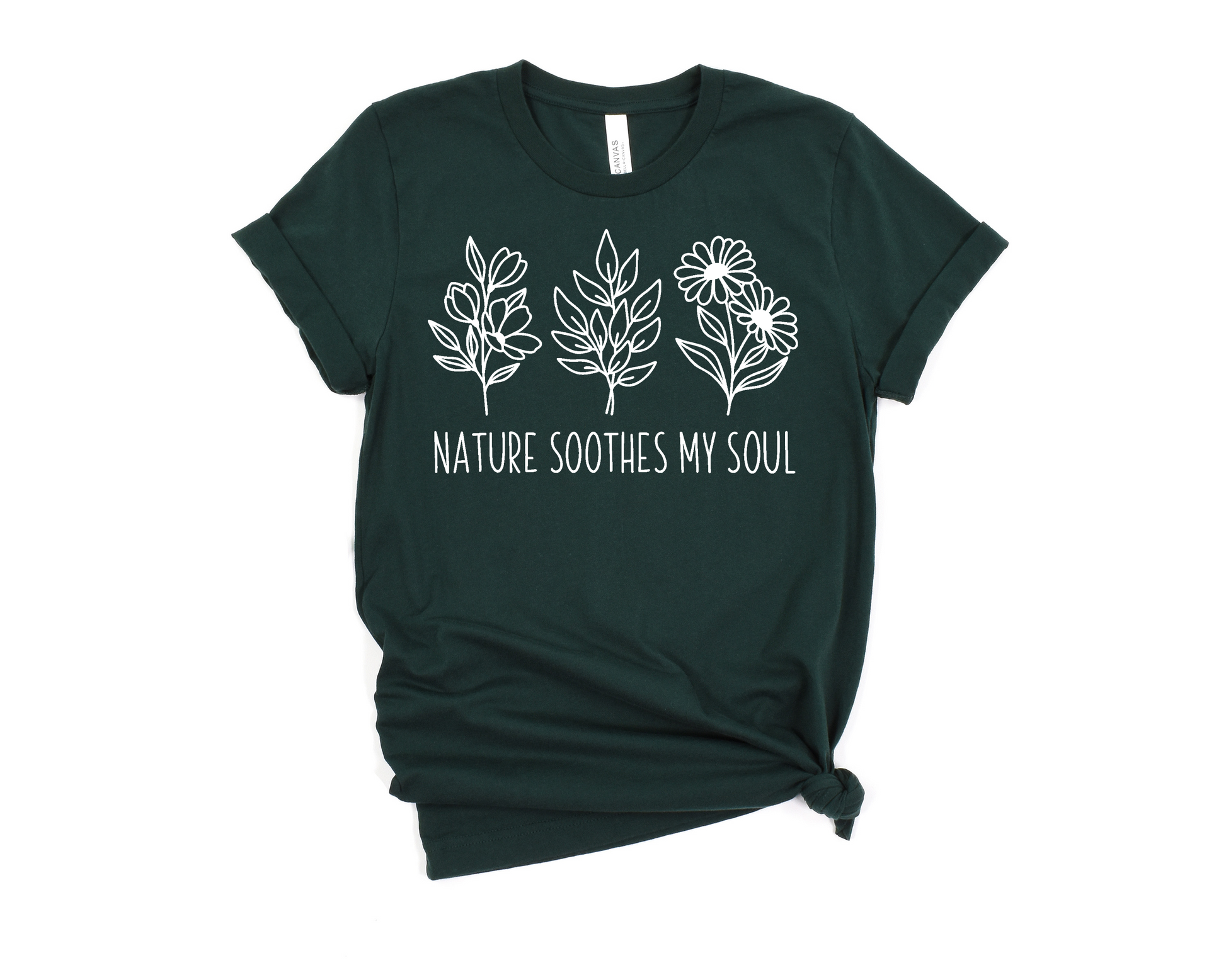 Nature Soothes My Soul T-Shirt Ethical Earth Store