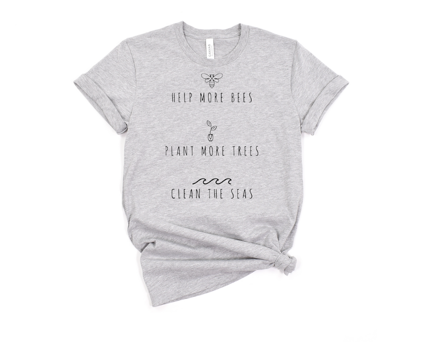 Bees, Trees and Seas T-Shirt Ethical Earth Store