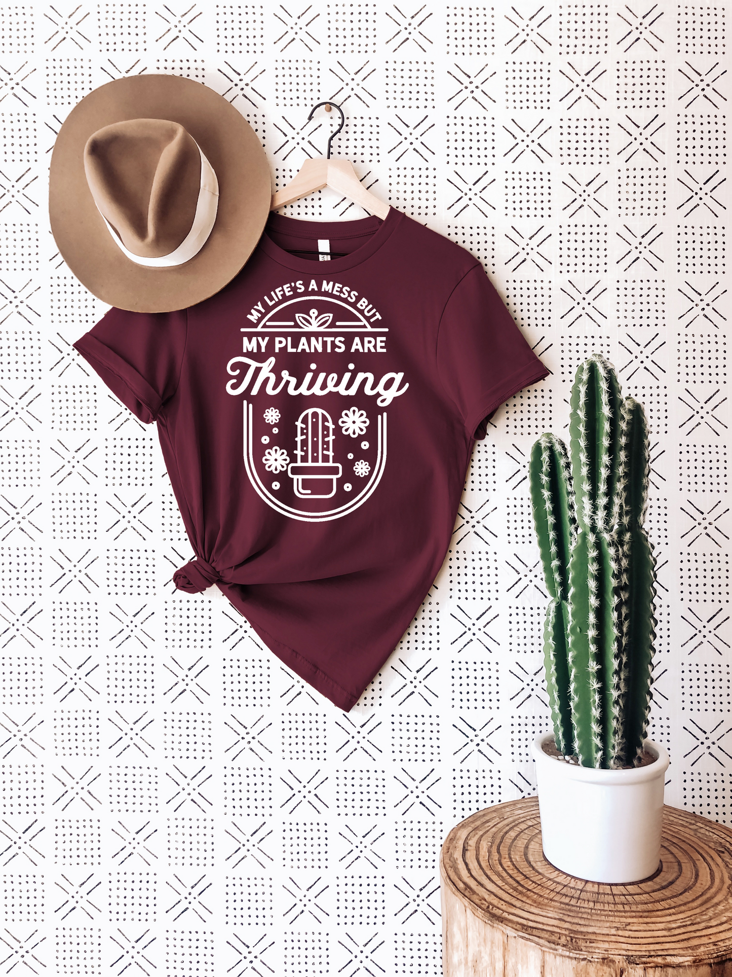 My Plants Are Thriving T-Shirt Ethical Earth Store