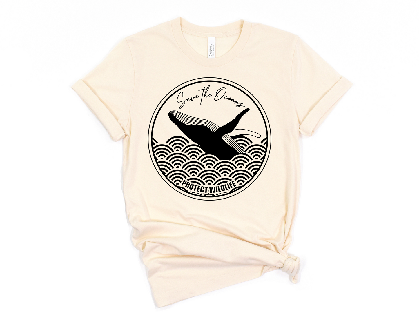 Save The Oceans T-Shirt Ethical Earth Store