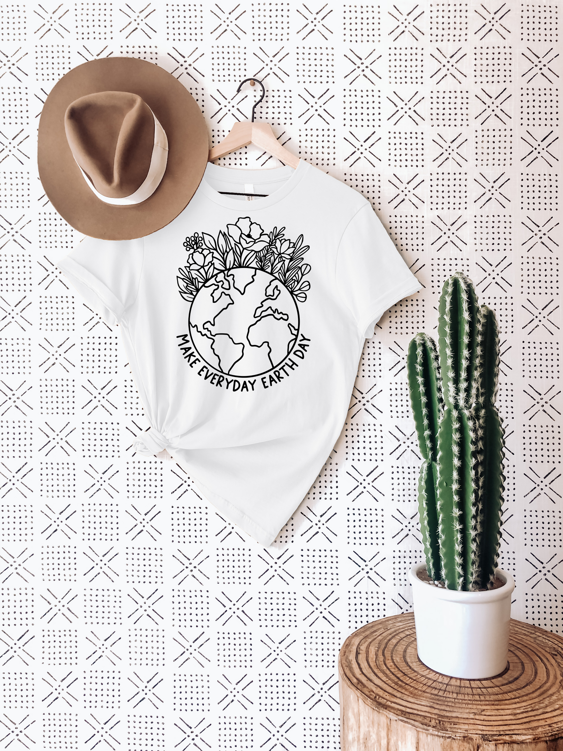 Make Everyday Earth Day T-Shirt Ethical Earth Store
