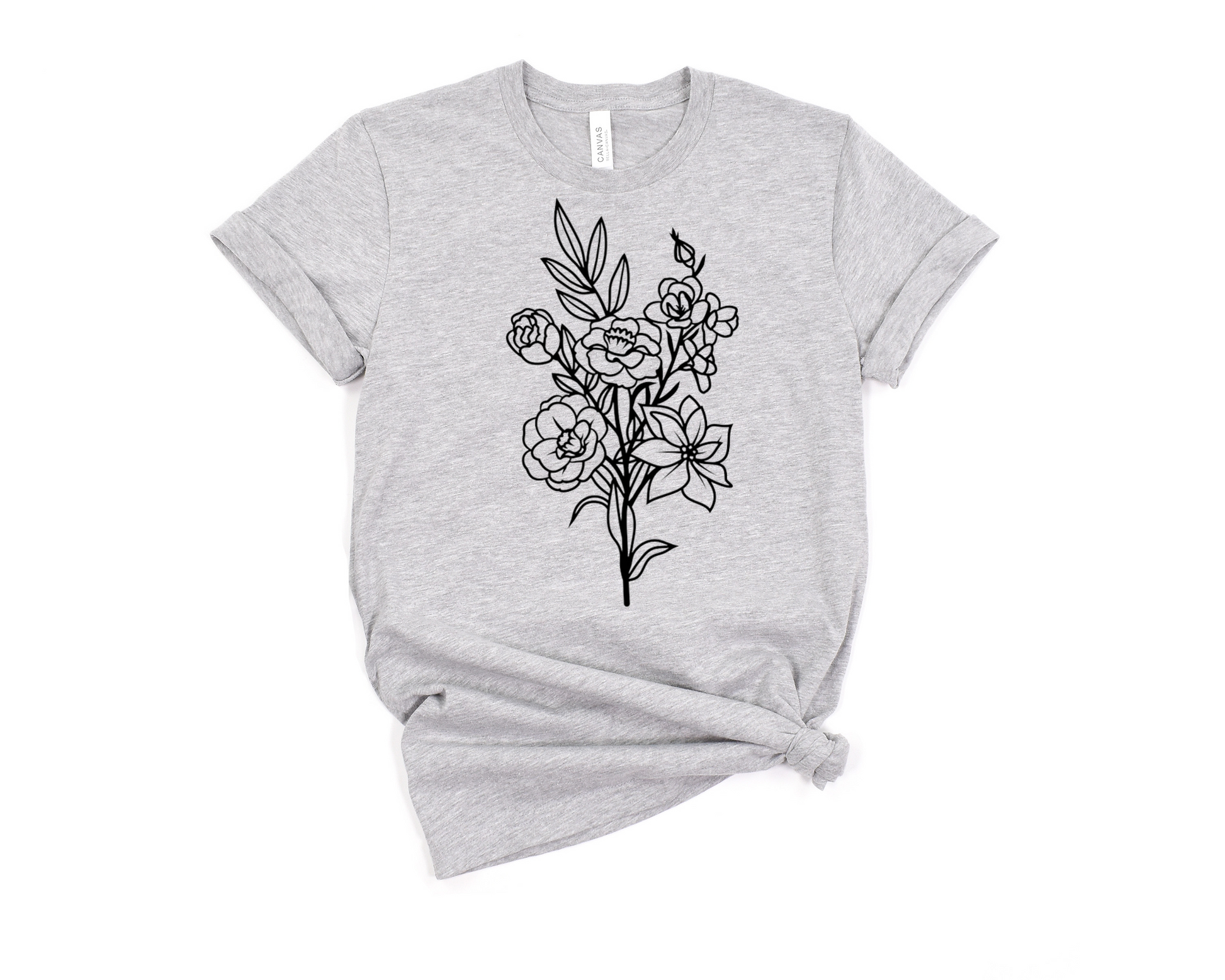 Flower Bouquet T-Shirt Ethical Earth Store