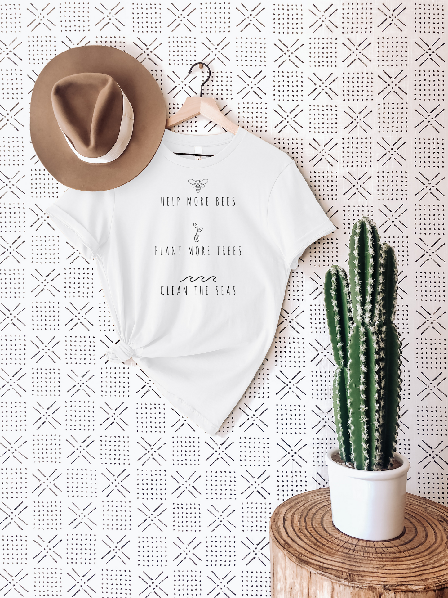 Bees, Trees and Seas T-Shirt Ethical Earth Store