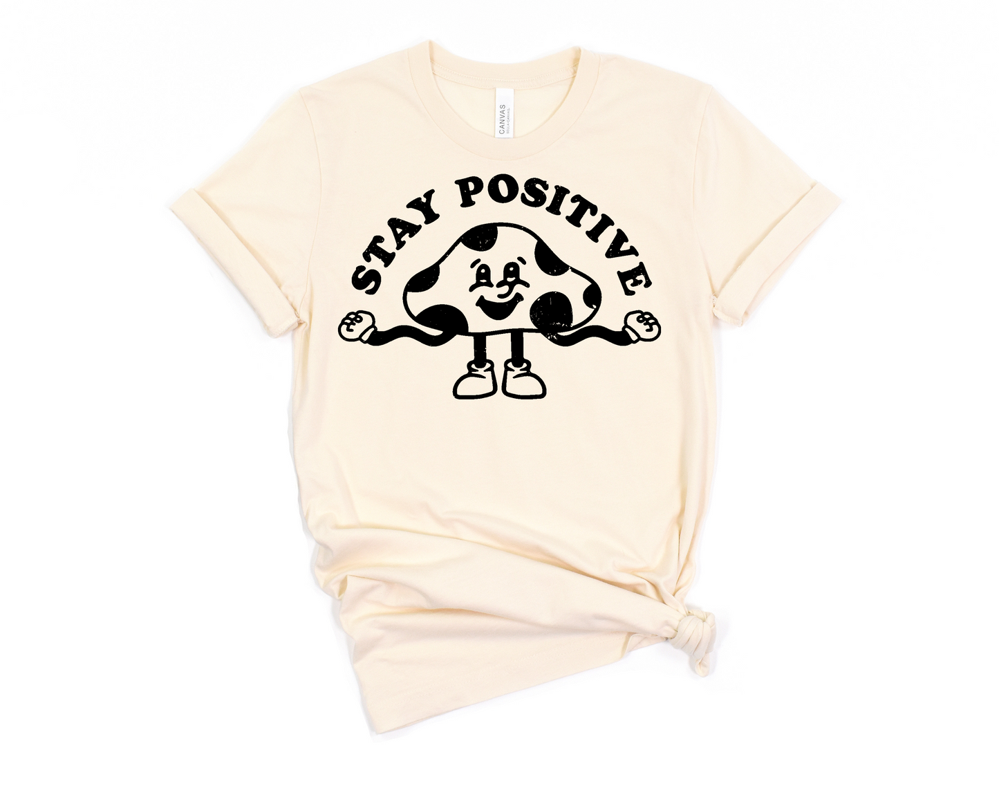 Stay Positive T-Shirt Ethical Earth Store