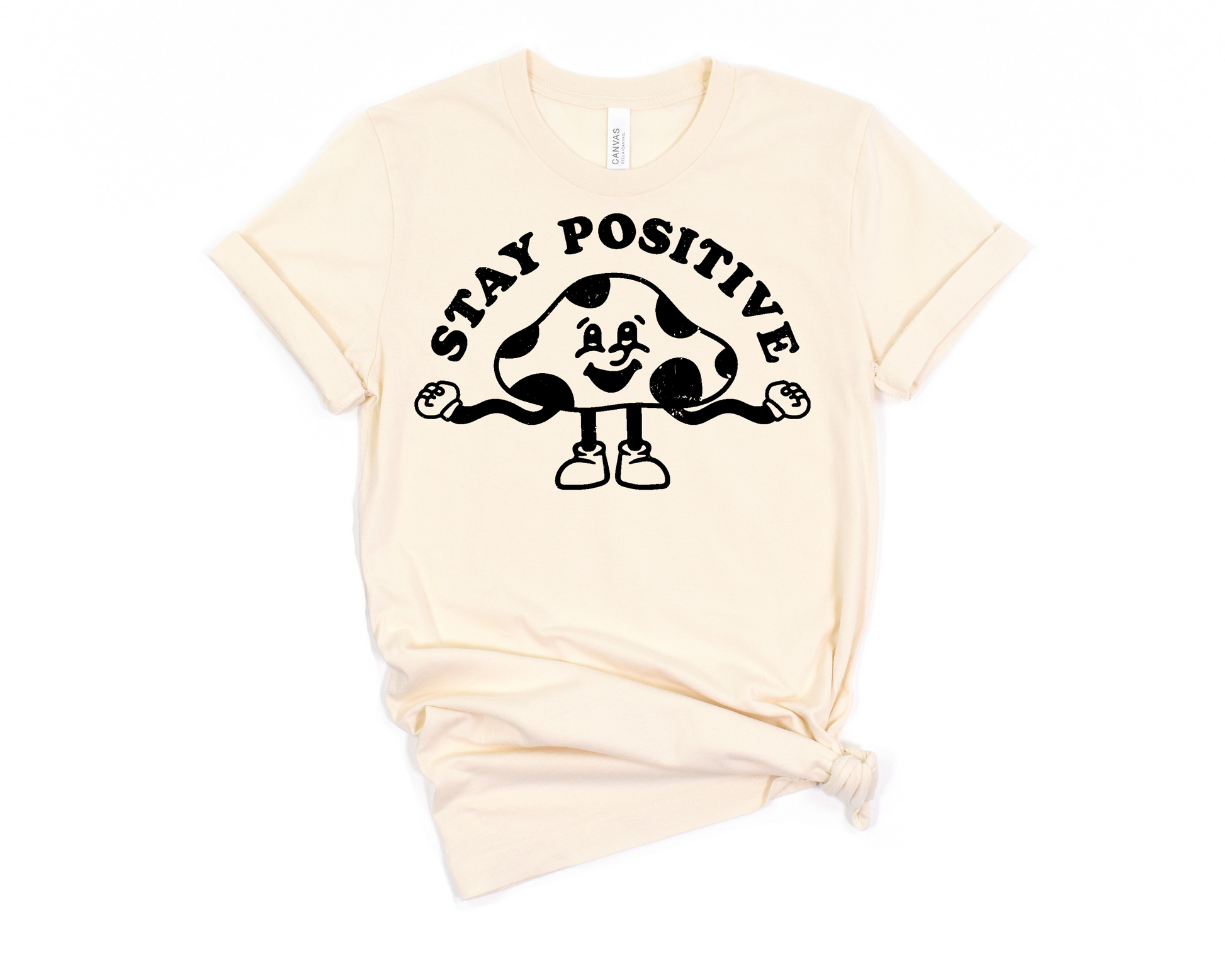 Stay Positive T-Shirt Ethical Earth Store