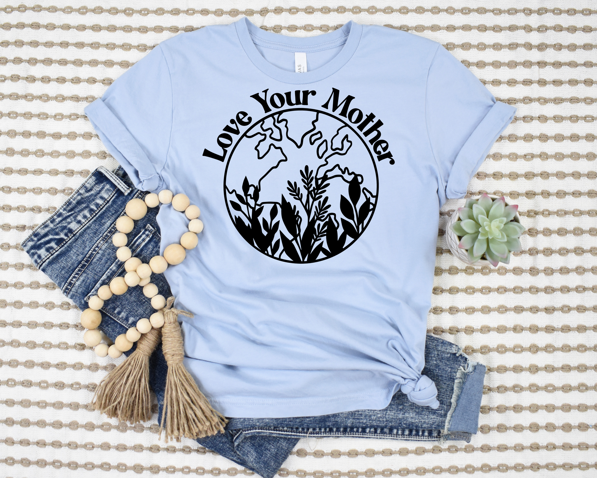 Love Your Mother T-Shirt Ethical Earth Store