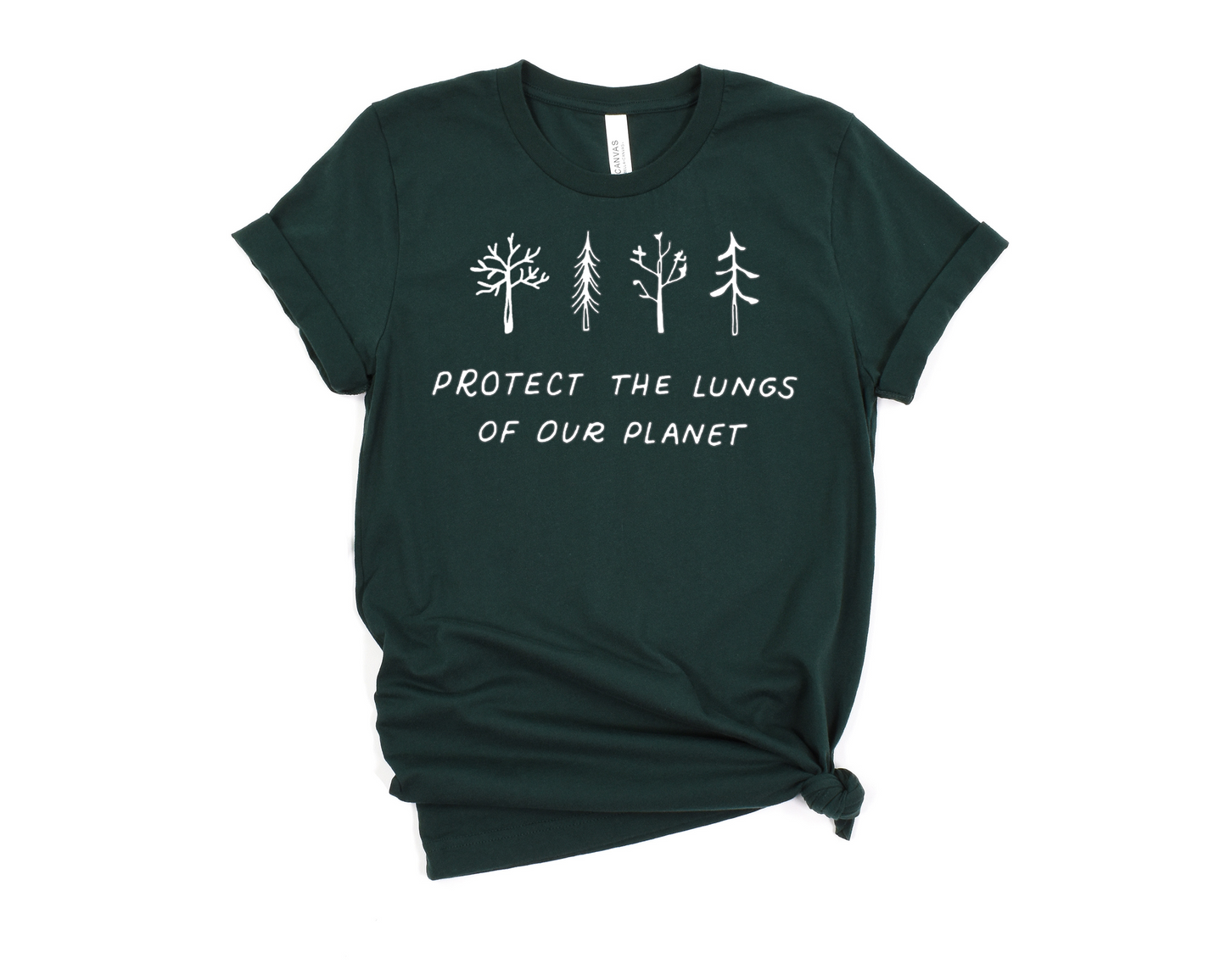Protect The Lungs of Our Planet T-shirt Ethical Earth Store