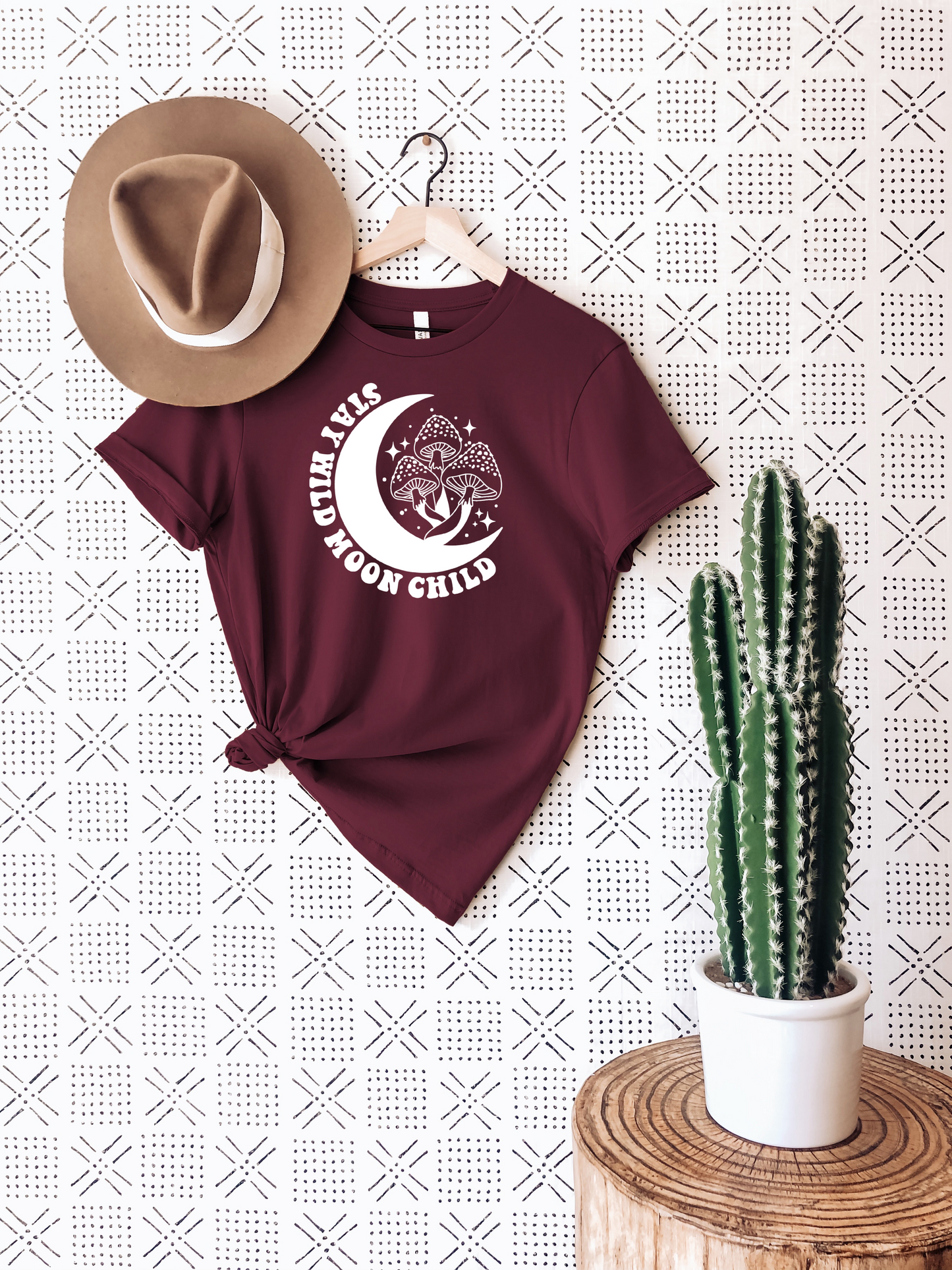 Stay Wild Moon Child T-Shirt Ethical Earth Store