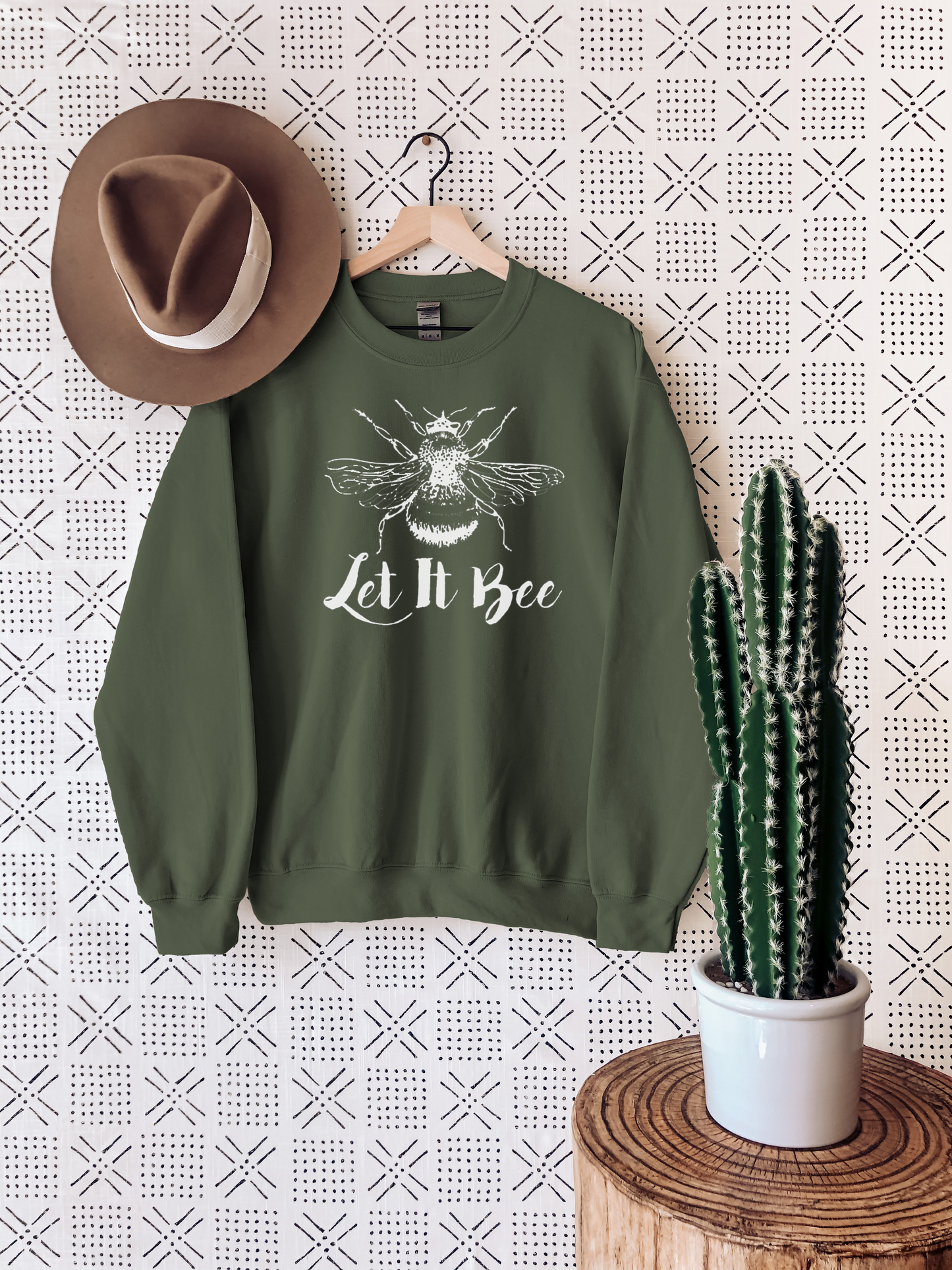 Let It Bee Sweatshirt Ethical Earth Store