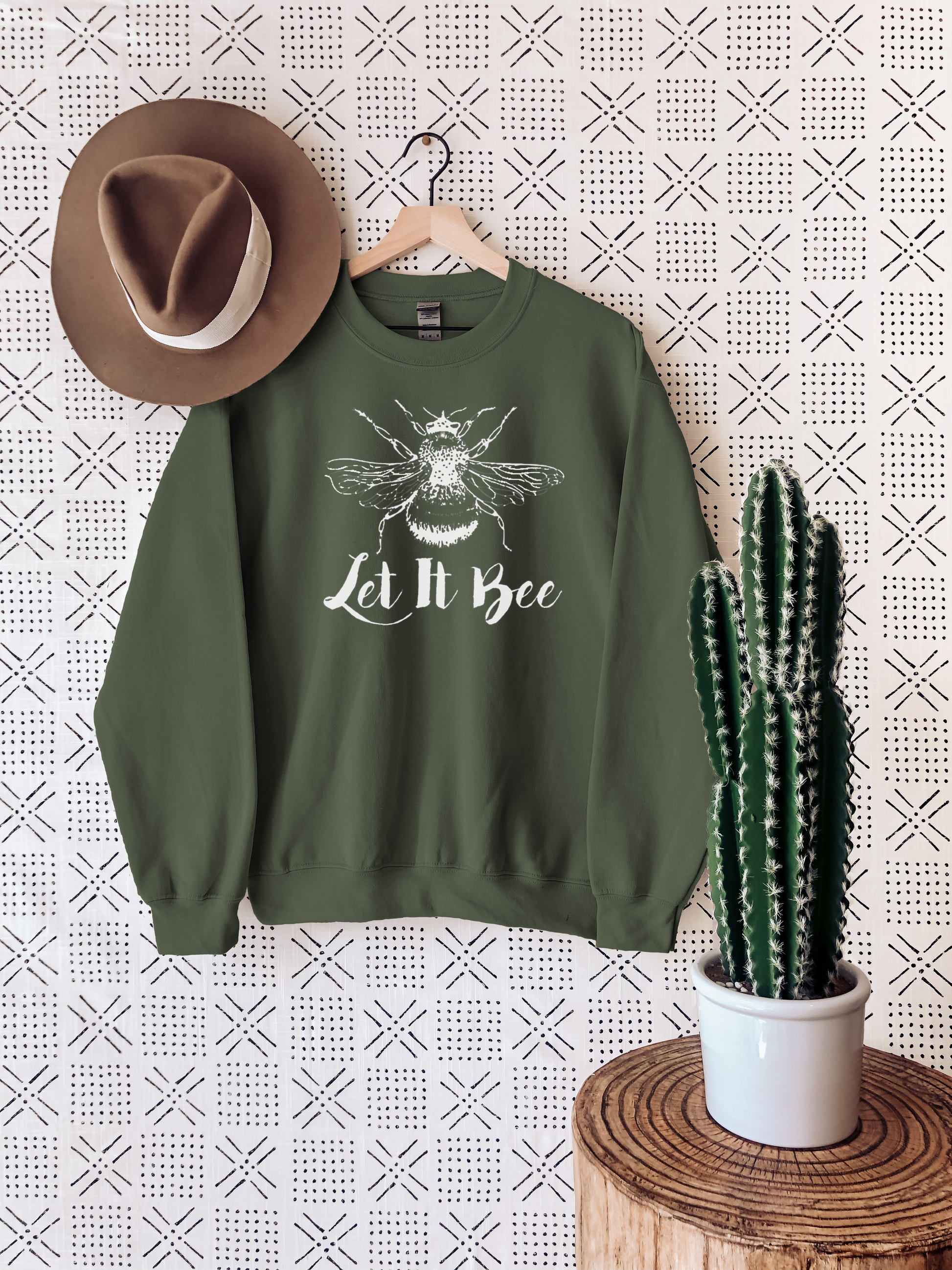 Let It Bee Sweatshirt Ethical Earth Store