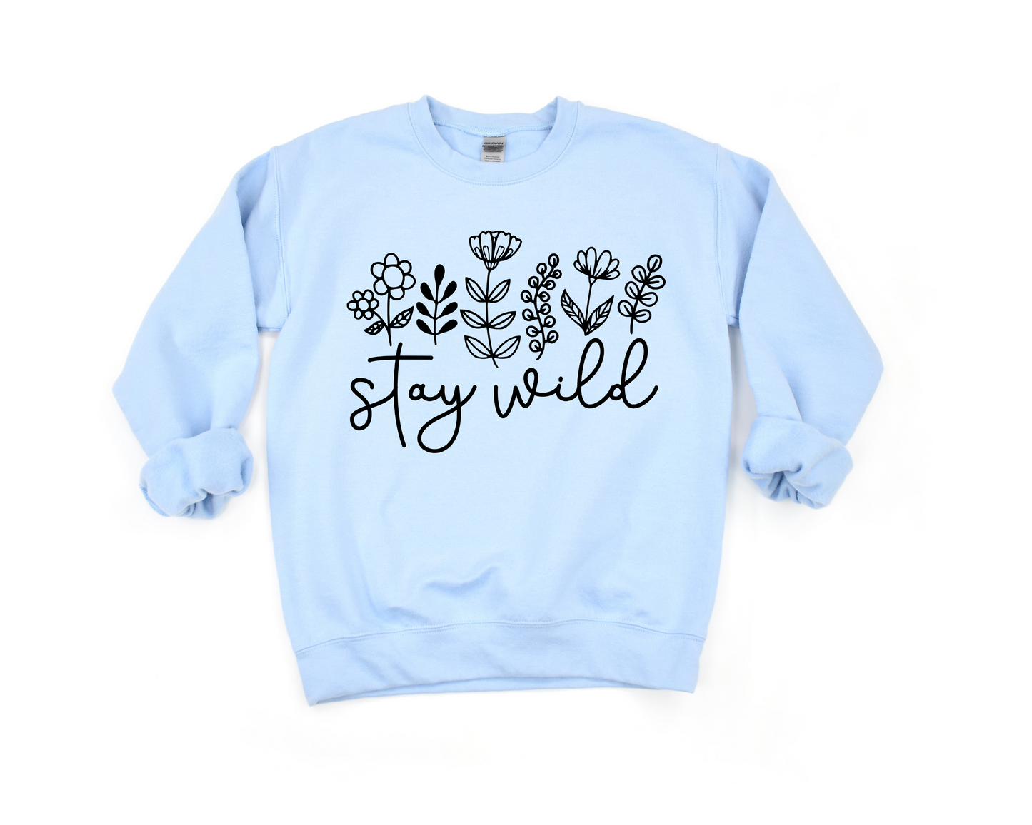 Stay Wild Sweatshirt Ethical Earth Store