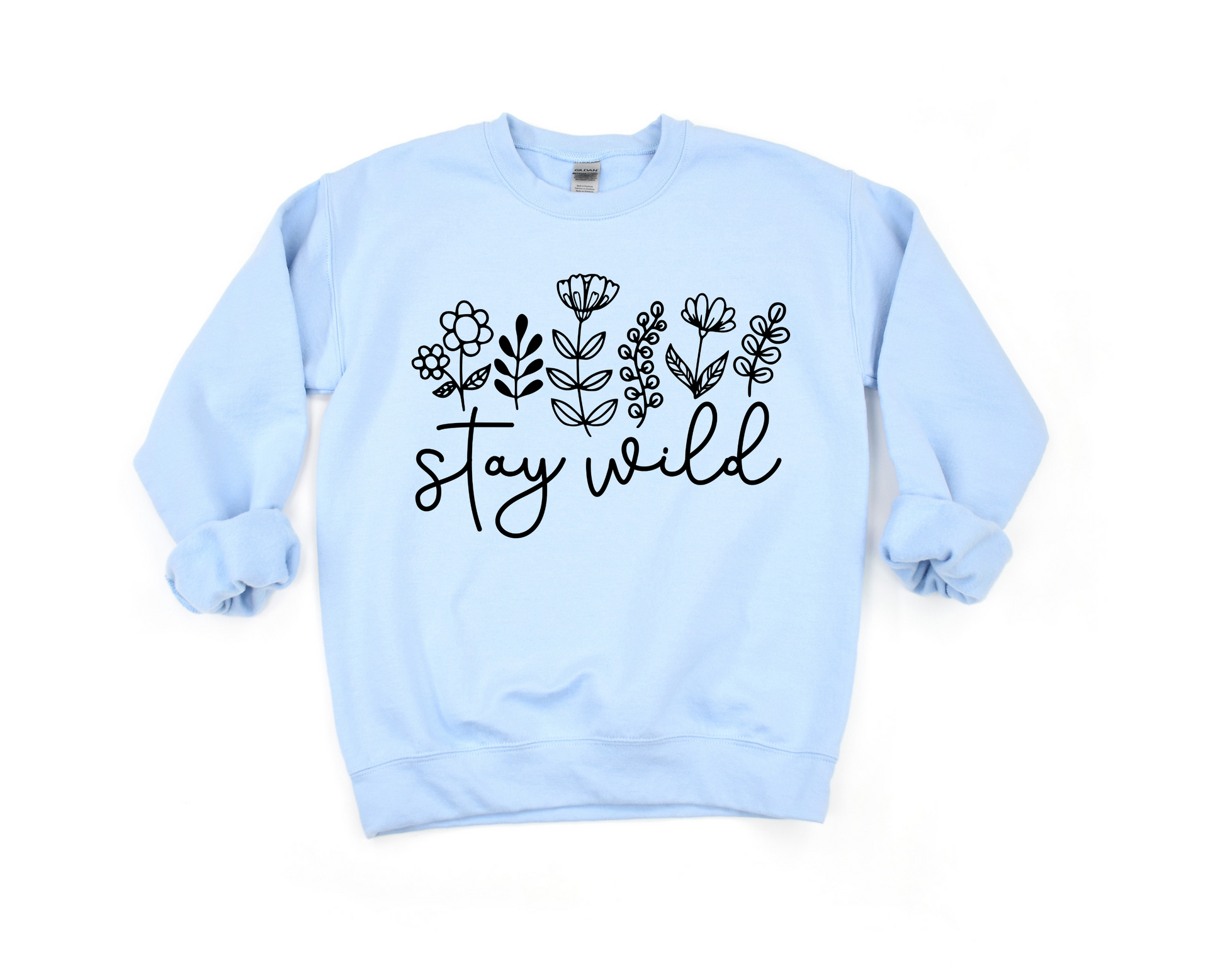 Stay Wild Sweatshirt Ethical Earth Store